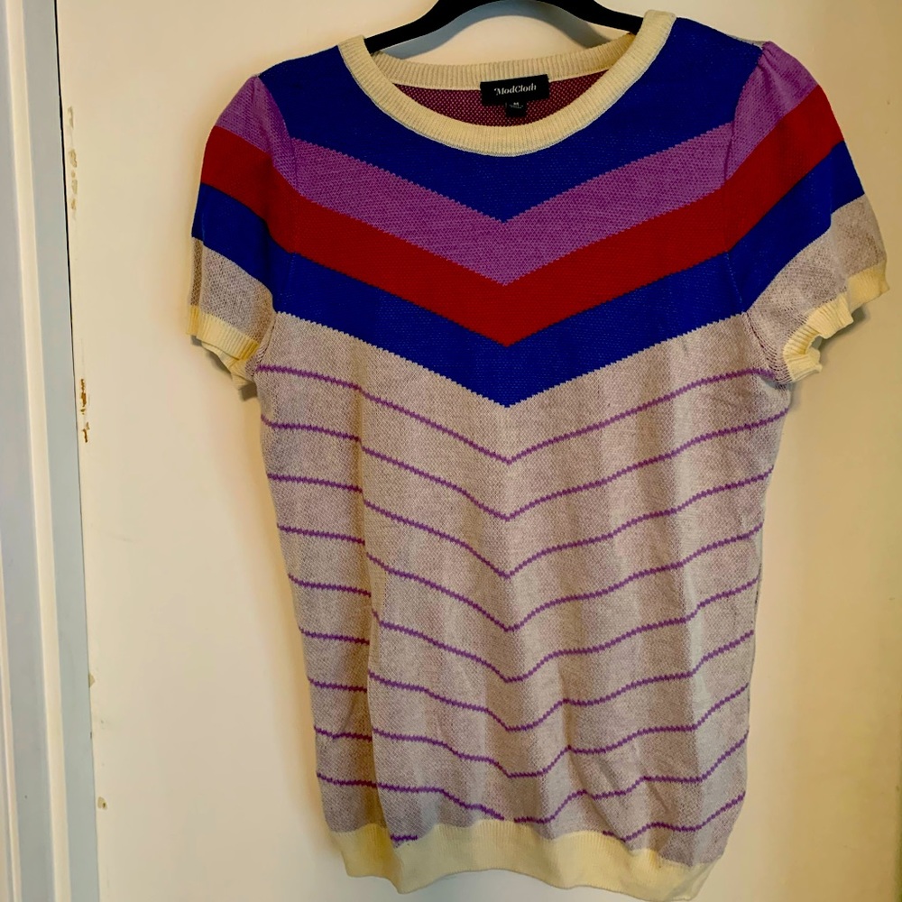 Striped sweater shirt